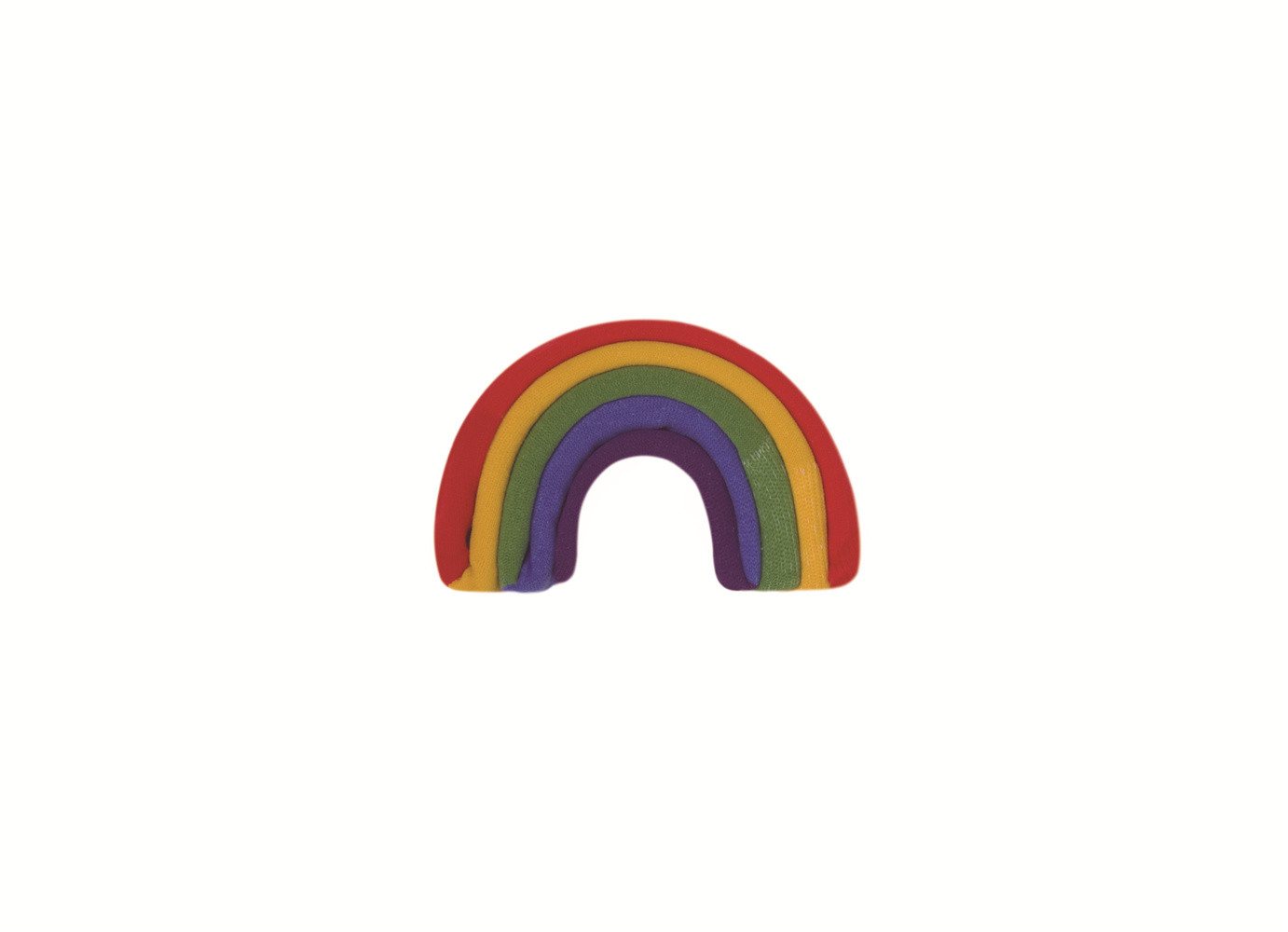 DOIY Socken Rainbow Socks Classic (Box, 1-Paar, Strümpfe geformt als klassischer Regenbogen) Fun Geschenkidee von DOIY