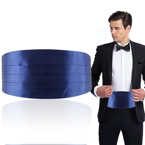 DOKRIN Kummerbunde,Herren-Taillengürtel, passend zu Anzügen und formeller Bankettgarderobe von DOKRIN
