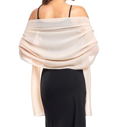 DOKRIN Schals für Damen,70 * 175CM weiche chiffon schal schal abendkleid hochzeit schal von DOKRIN