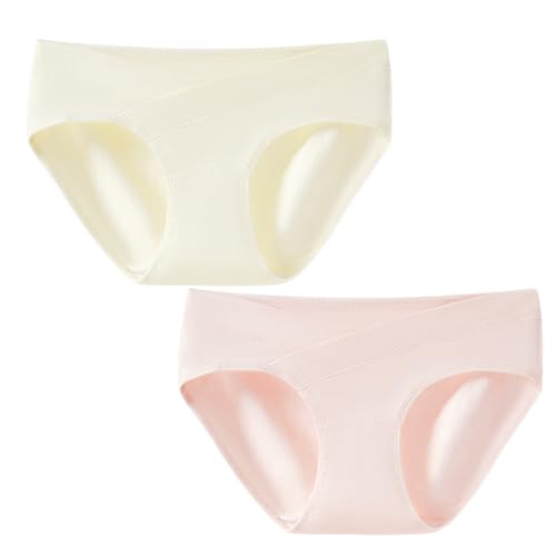 DOKRIN Unterhosen für Schwangere,2 PCS XL-Umstandsslips, tief sitzend, V-Ausschnitt, stützend, dünn, bequem, aus Baumwolle DOKRIN Unterhosen für Schwangere,2 PCS XL-Umstandsslips, tief sitzend, V-Ausschnitt, stützend, dünn, bequem, aus Baumwolle von DOKRIN