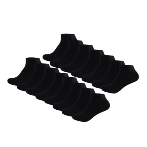 DOLAFO 15 Paar Einweg Sneaker Socken Trainersocken Herren Damen für Sport Reisen Hotel Knöchelsocken OP-Socken Wiederverwendbar von DOLAFO