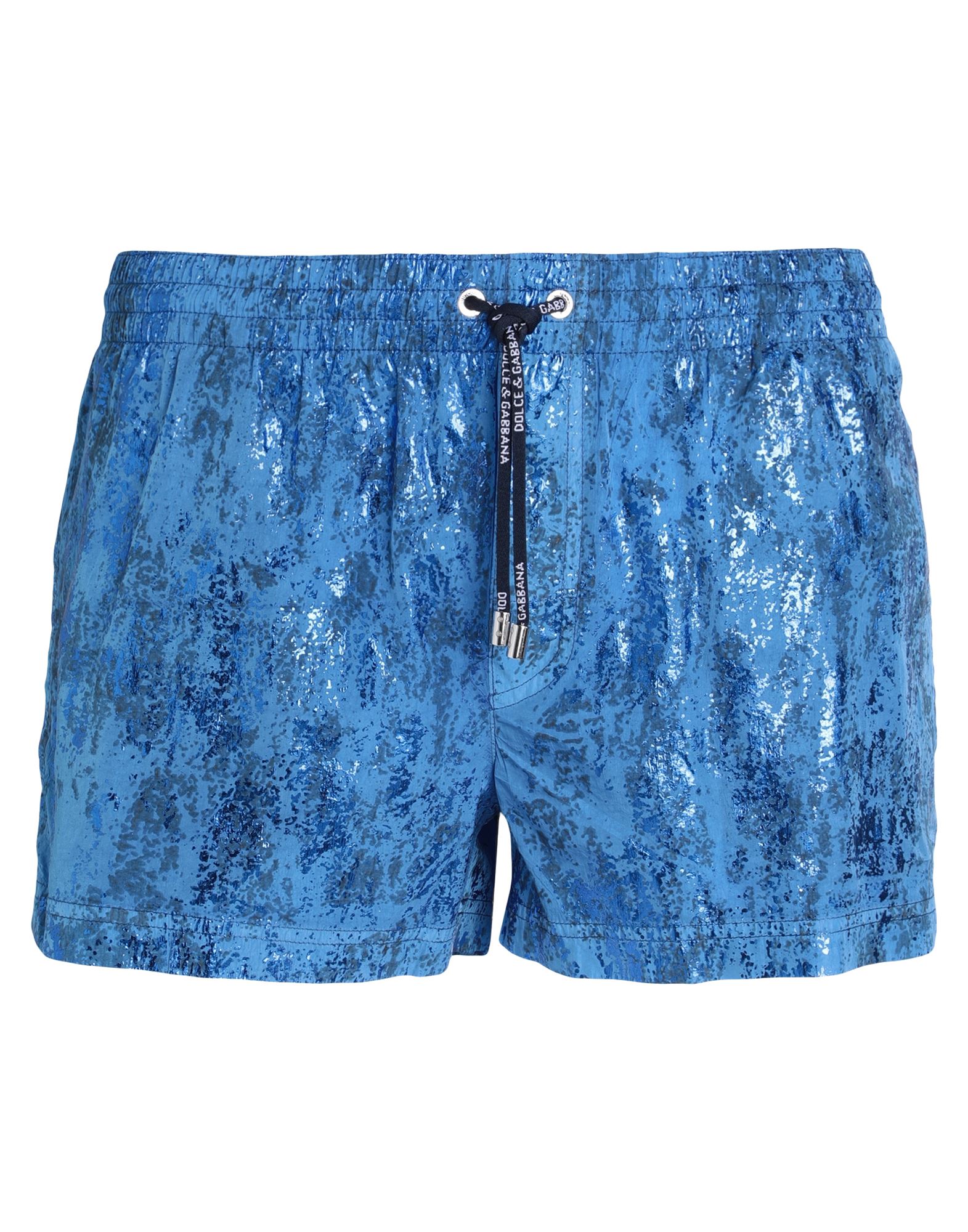 DOLCE&GABBANA BEACHWEAR Badeboxer Herren Blau von DOLCE&GABBANA BEACHWEAR