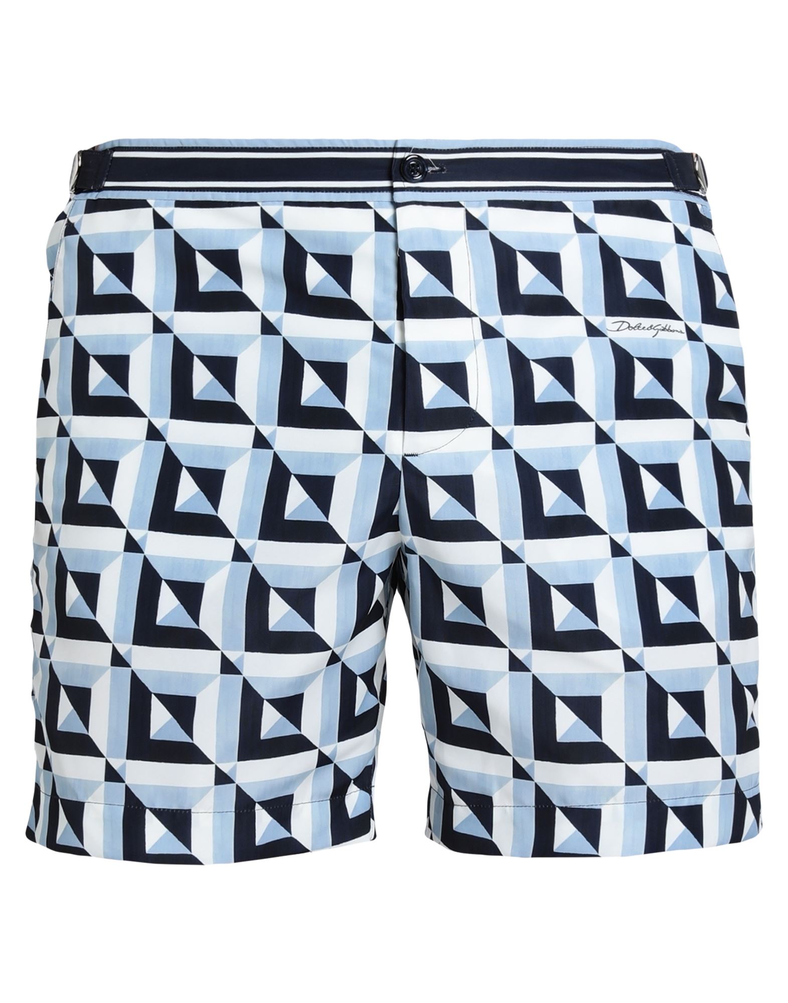 DOLCE&GABBANA BEACHWEAR Badeboxer Herren Blaugrau von DOLCE&GABBANA BEACHWEAR