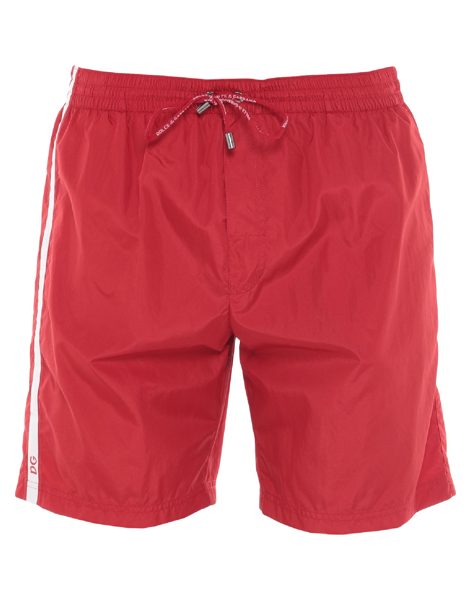 DOLCE&GABBANA BEACHWEAR Badeboxer Herren Rot von DOLCE&GABBANA BEACHWEAR