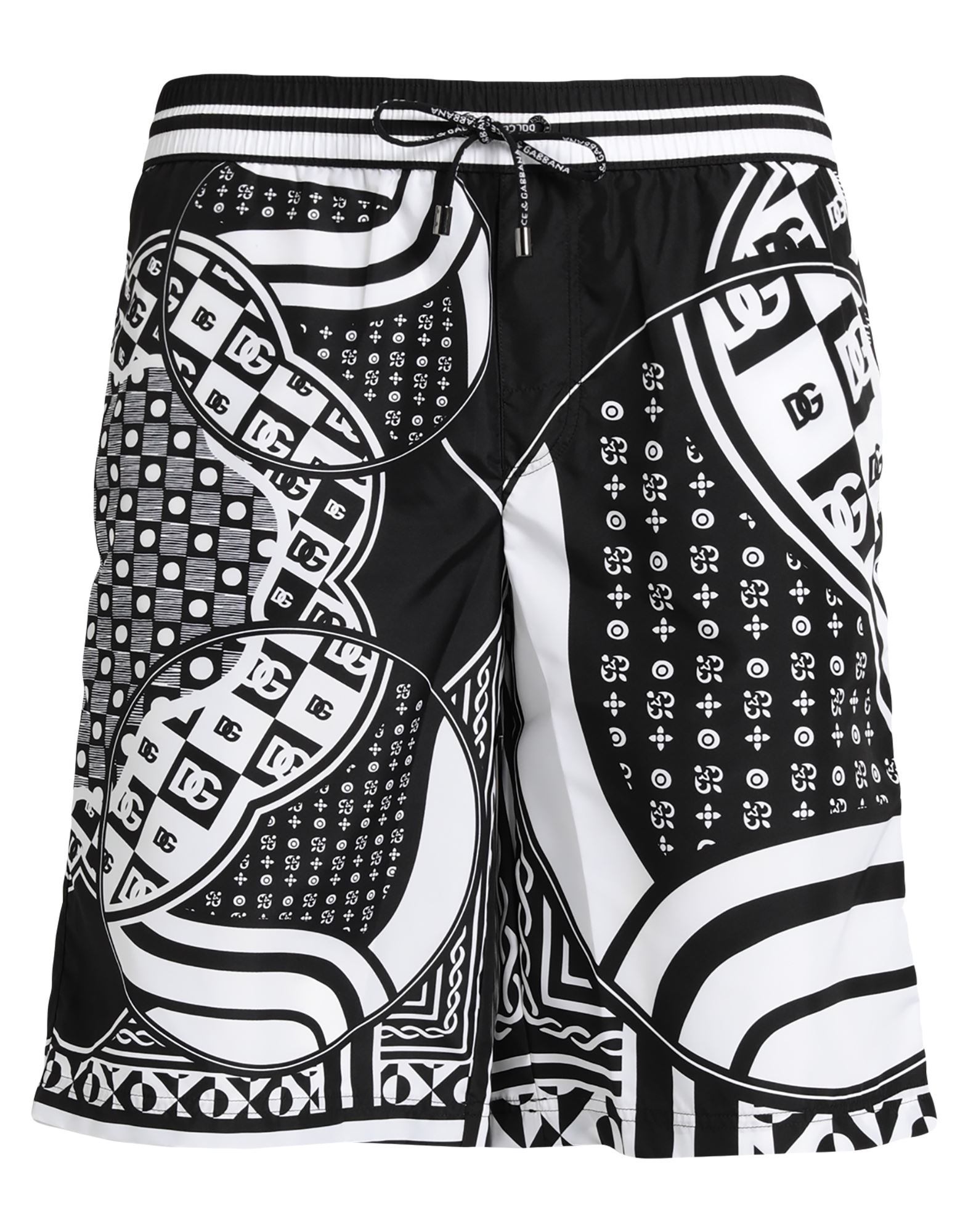 DOLCE&GABBANA BEACHWEAR Badeboxer Herren Schwarz von DOLCE&GABBANA BEACHWEAR