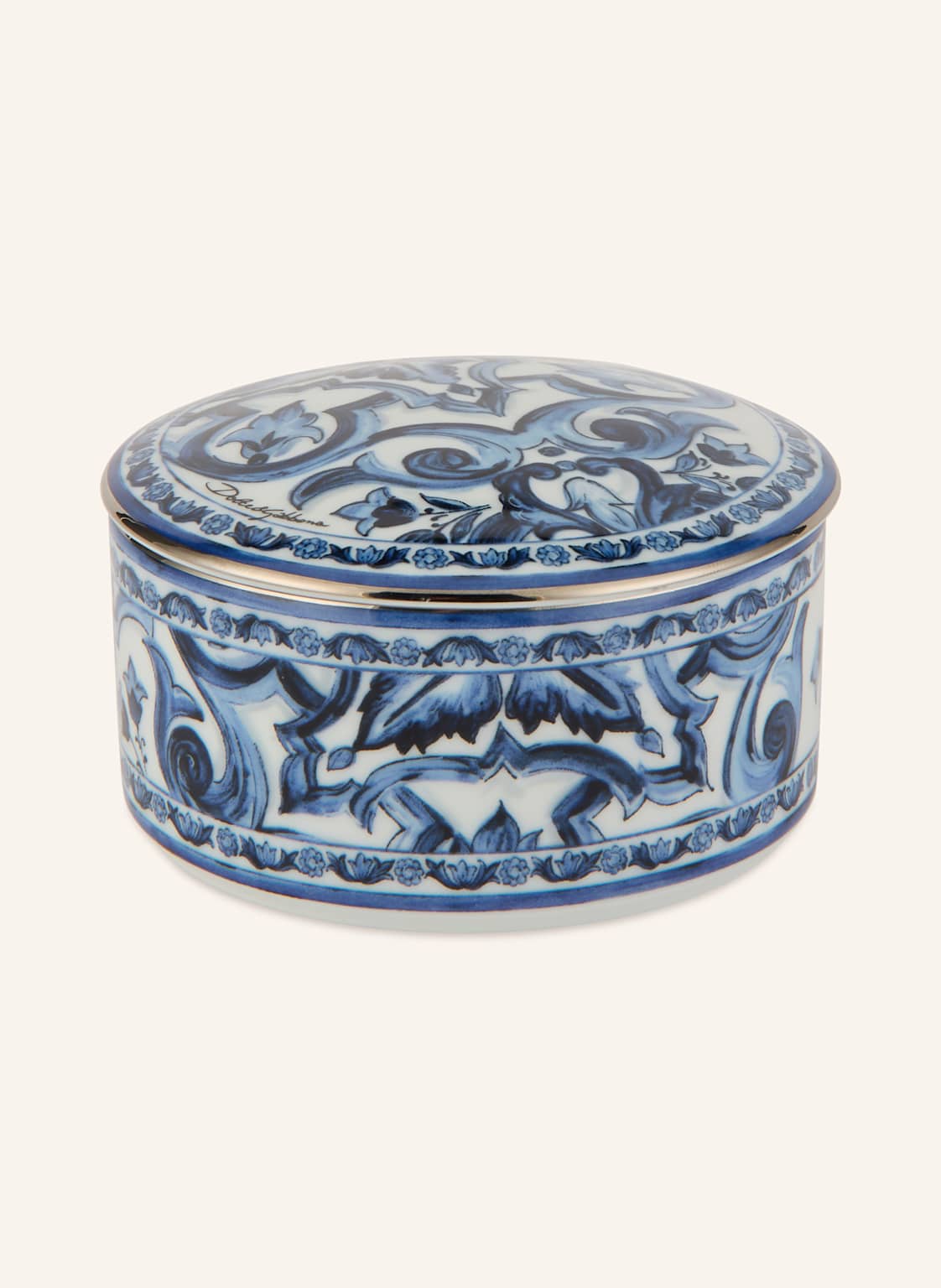 Dolce & Gabbana Casa Aufbewahrungsdose blau Dolce & Gabbana Casa Aufbewahrungsdose blau von DOLCE & GABBANA CASA