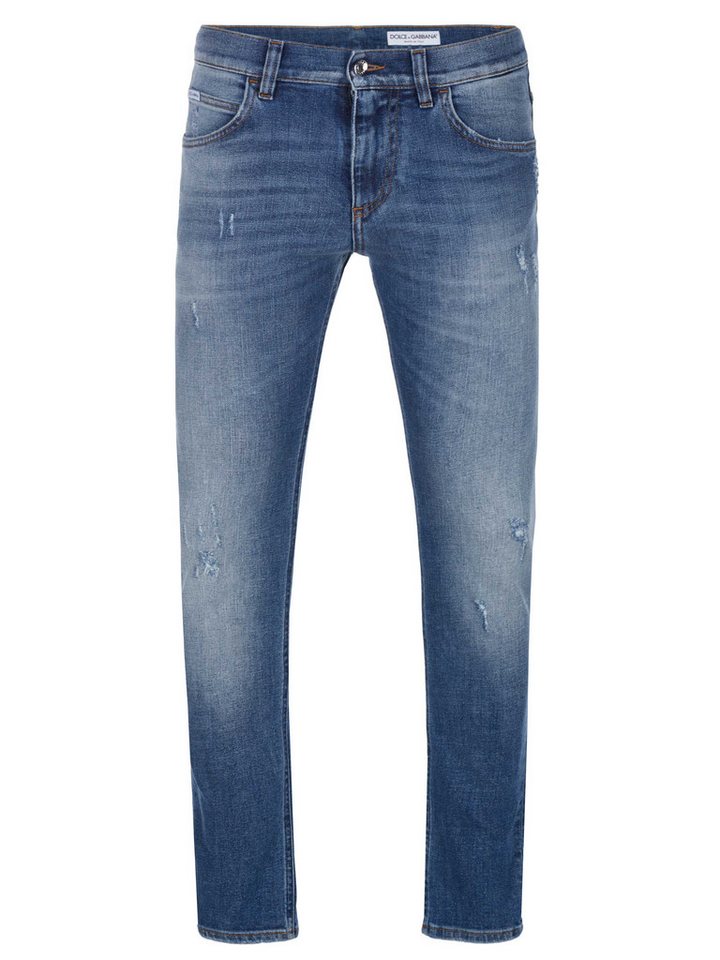 DOLCE & GABBANA 5-Pocket-Jeans Skinny Fit Jeans für Herren (1-tlg) von DOLCE & GABBANA