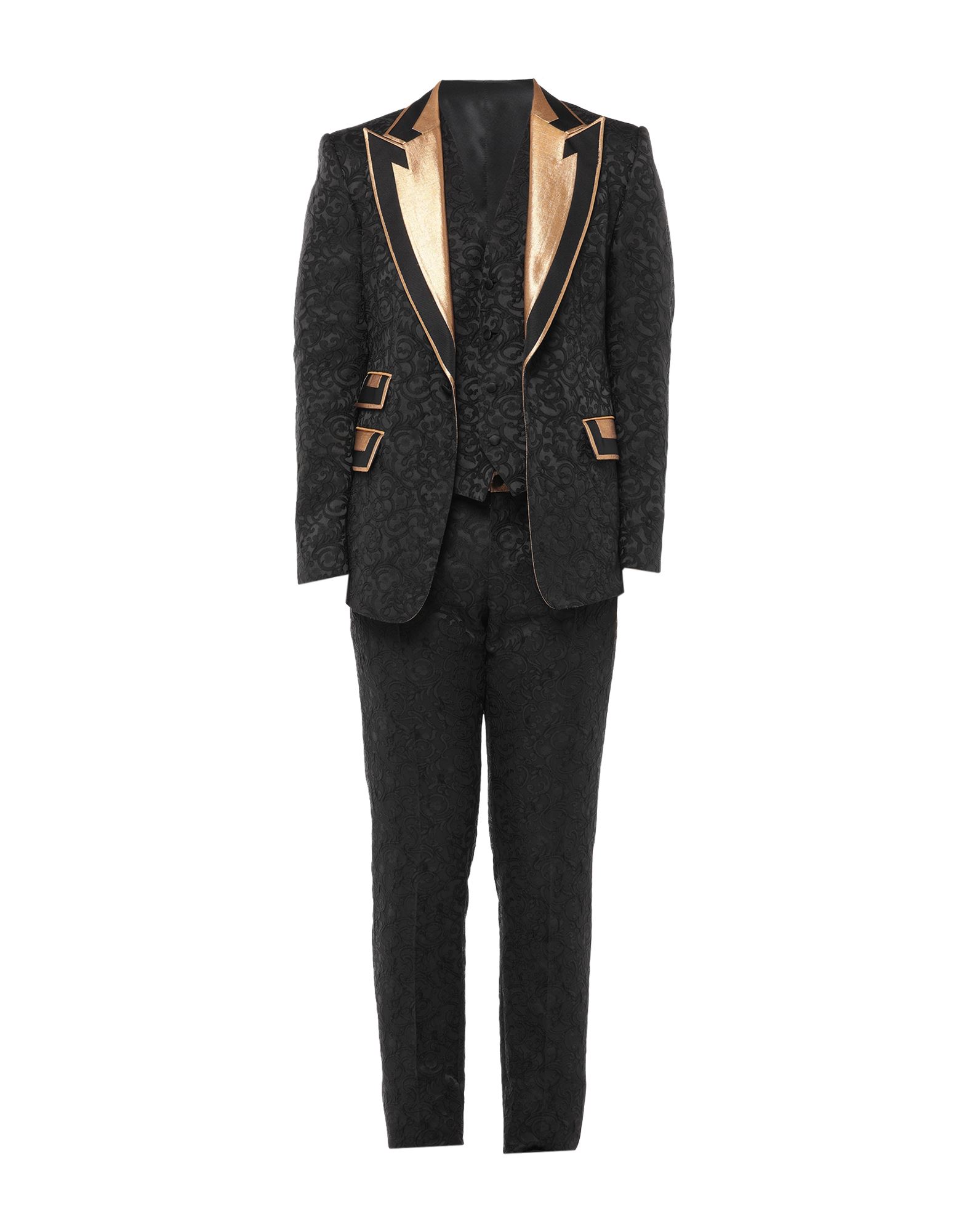 DOLCE&GABBANA Anzug Herren Schwarz von DOLCE&GABBANA