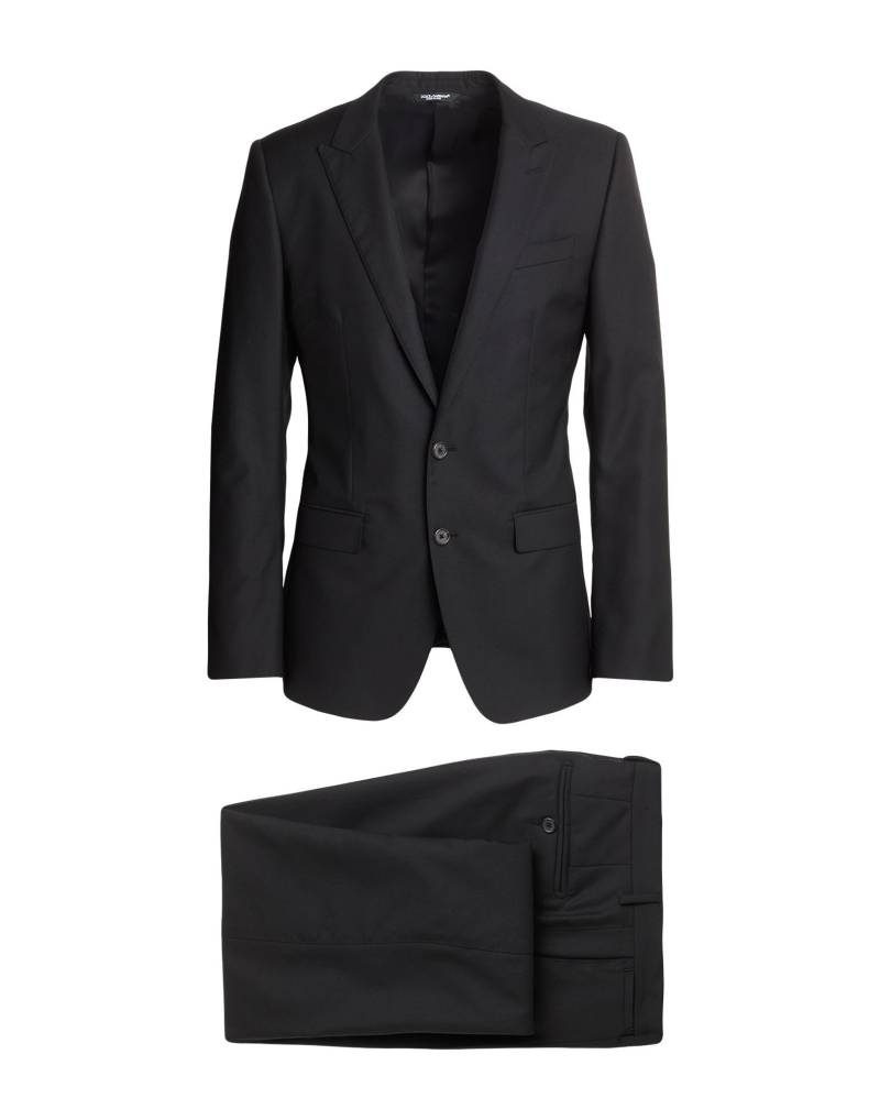 DOLCE&GABBANA Anzug Herren Schwarz von DOLCE&GABBANA