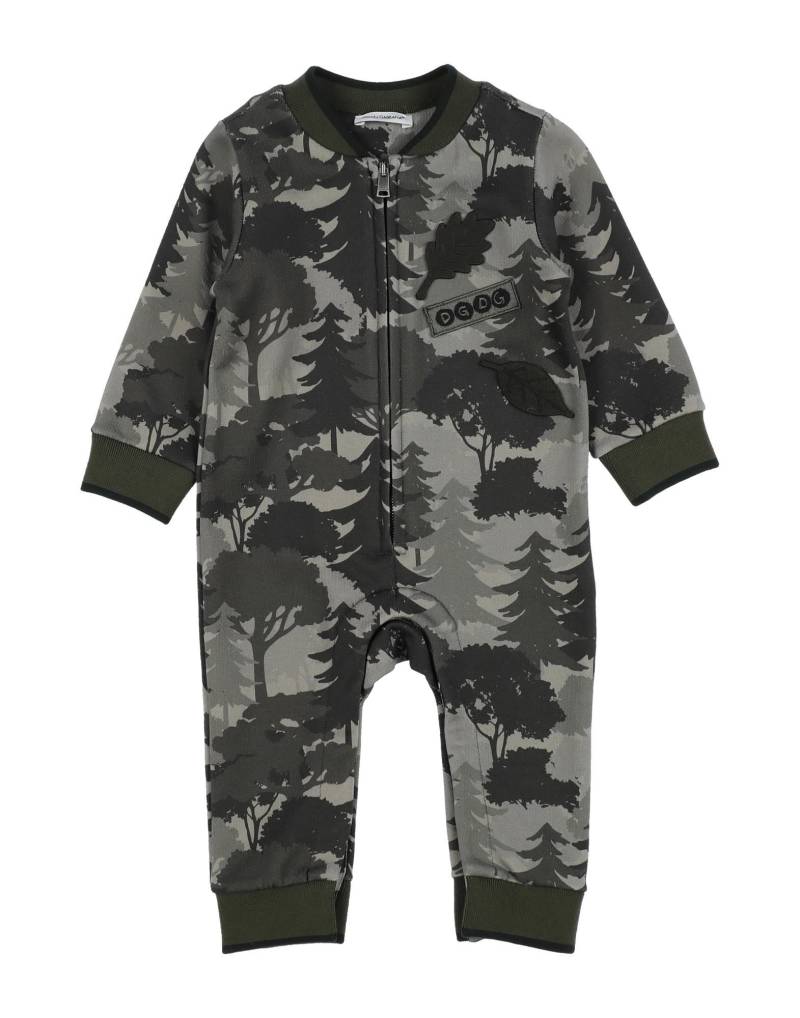 DOLCE&GABBANA Babystrampler & -latzhosen Kinder Militärgrün von DOLCE&GABBANA