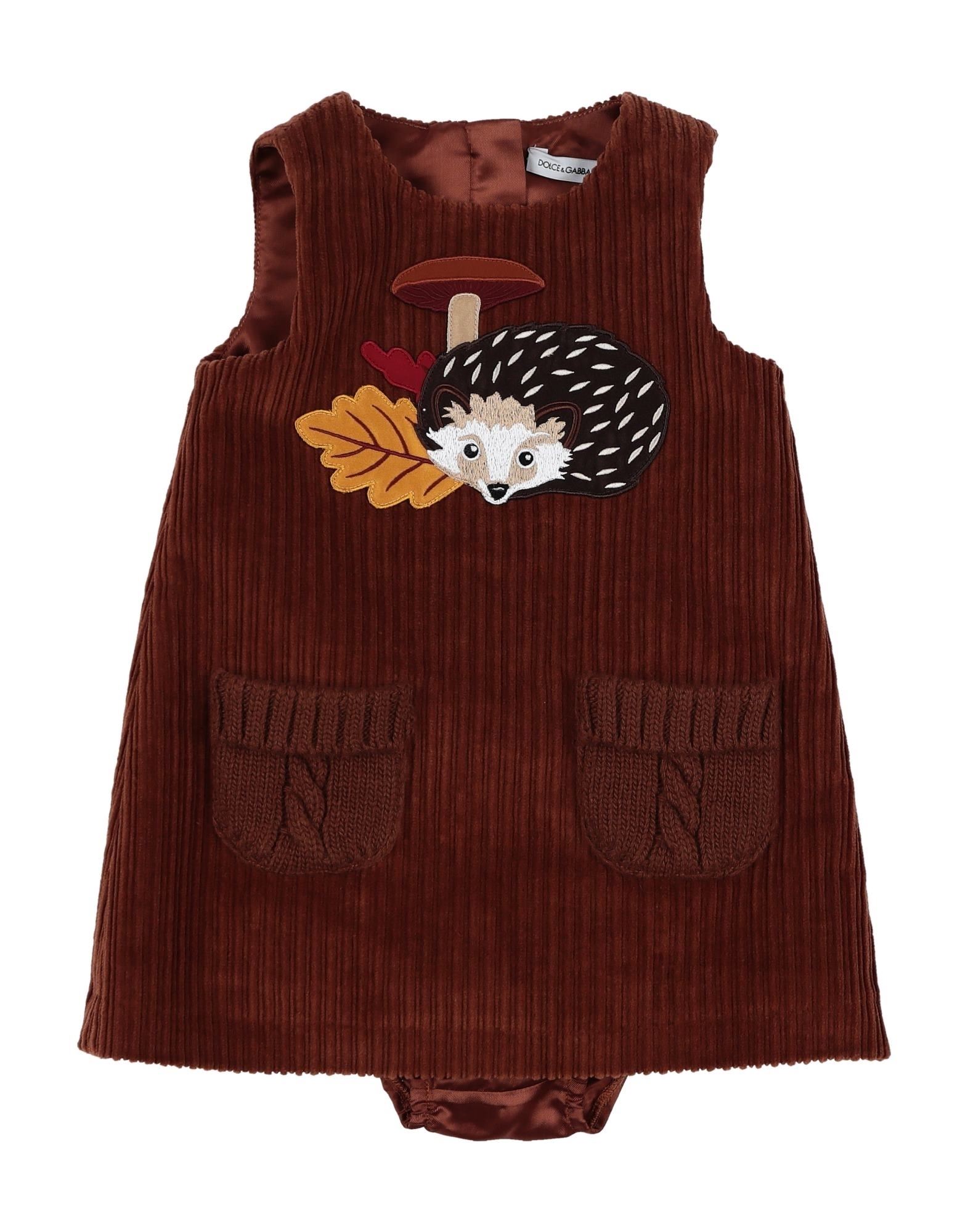 DOLCE&GABBANA Babykleid Kinder Braun von DOLCE&GABBANA