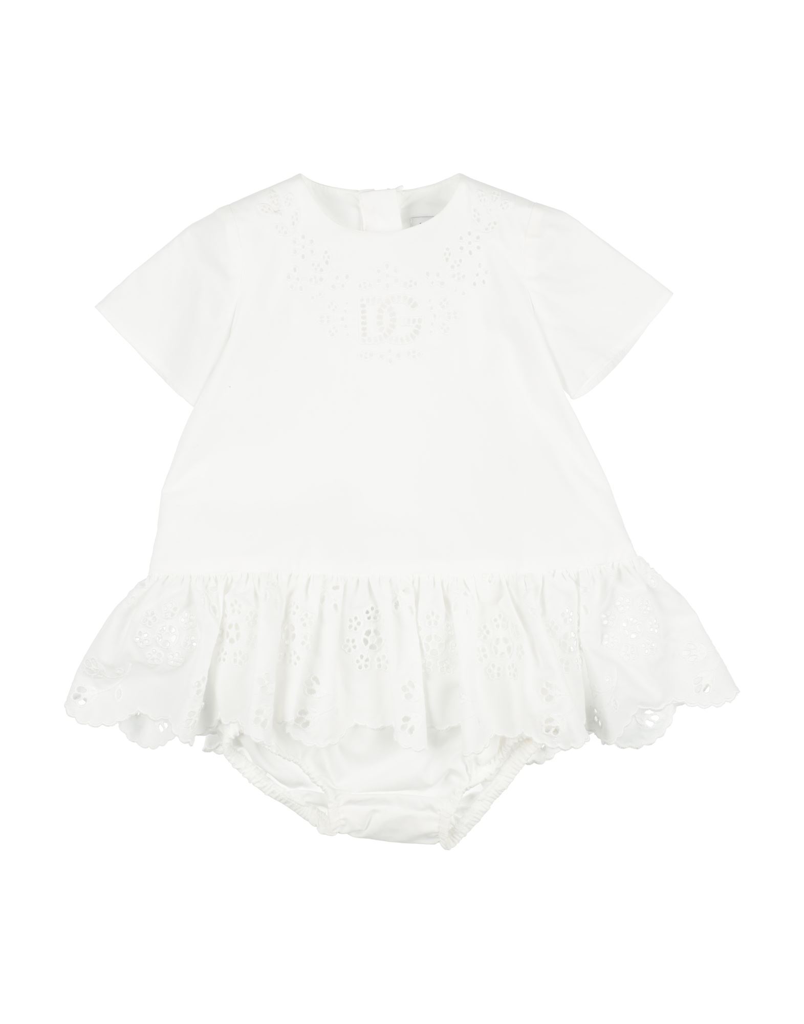 DOLCE&GABBANA Babykleid Kinder Weiß von DOLCE&GABBANA