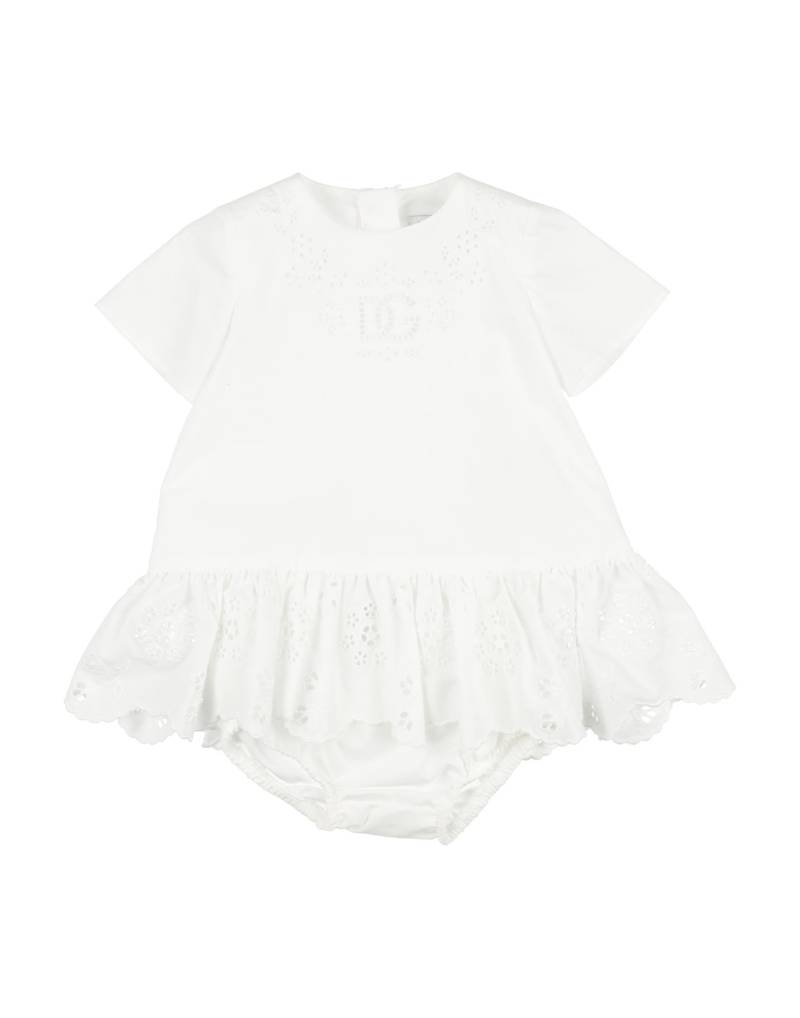 DOLCE&GABBANA Babykleid Kinder Weiß von DOLCE&GABBANA