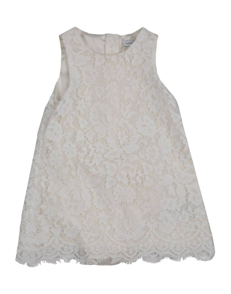 DOLCE&GABBANA Babykleid Kinder Weiß von DOLCE&GABBANA