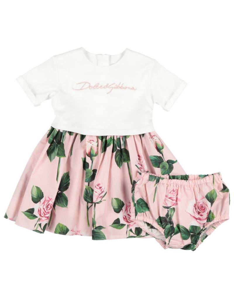 DOLCE&GABBANA Babykleid Kinder Weiß von DOLCE&GABBANA