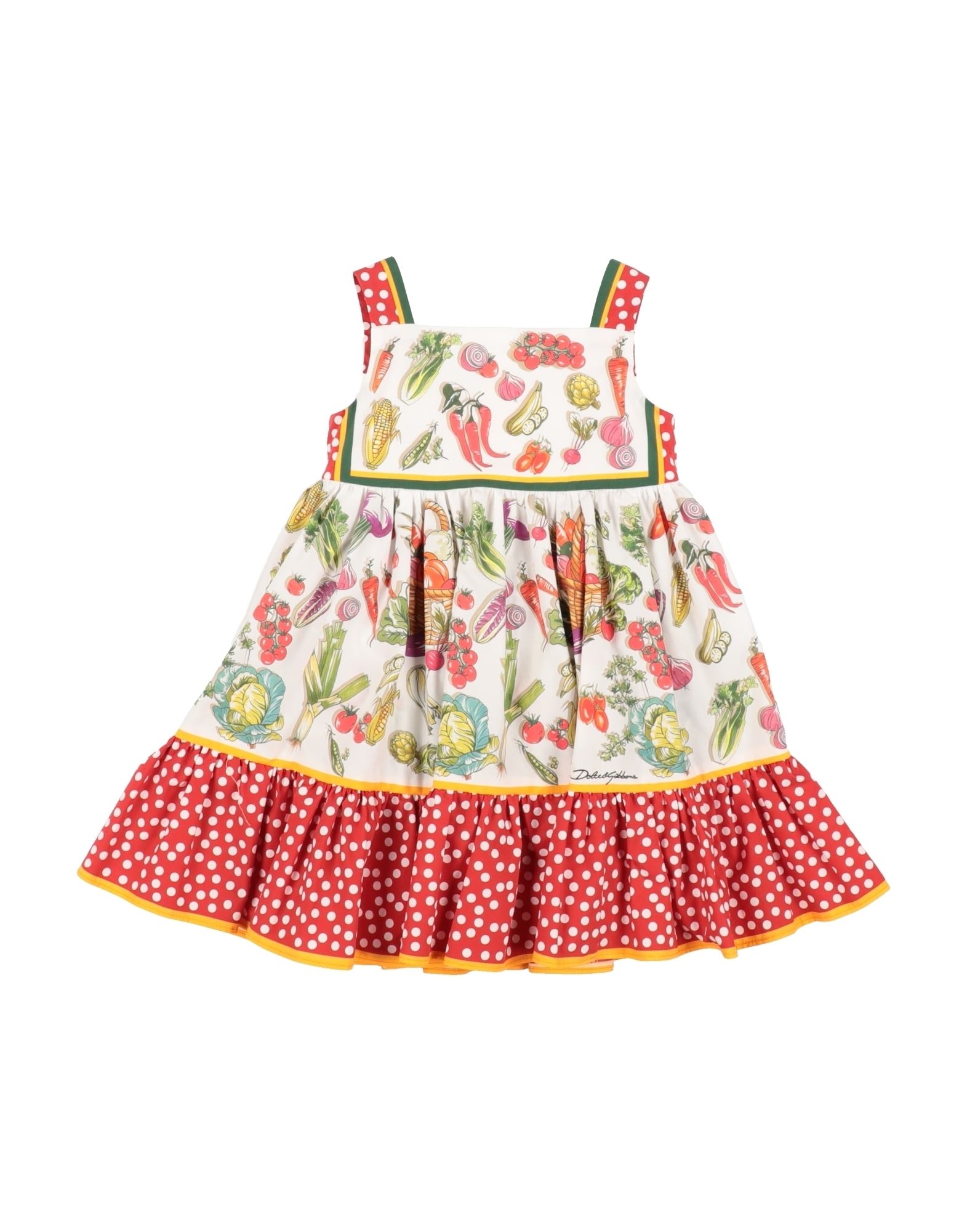 DOLCE&GABBANA Babykleid Kinder Weiß von DOLCE&GABBANA
