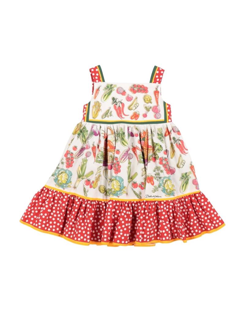 DOLCE&GABBANA Babykleid Kinder Weiß von DOLCE&GABBANA