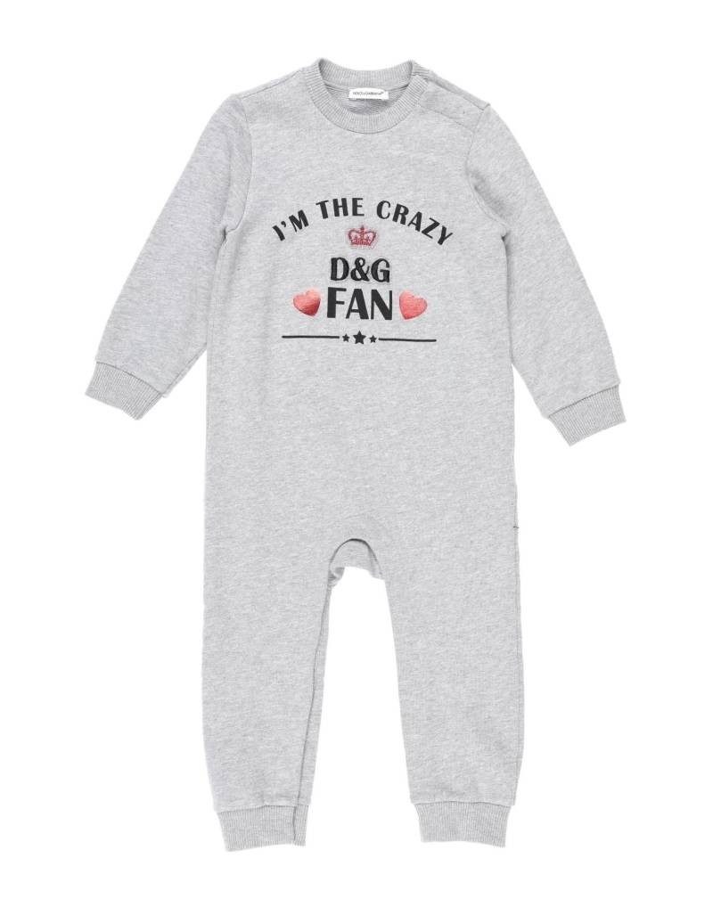 DOLCE&GABBANA Babystrampler & -latzhosen Kinder Hellgrau von DOLCE&GABBANA