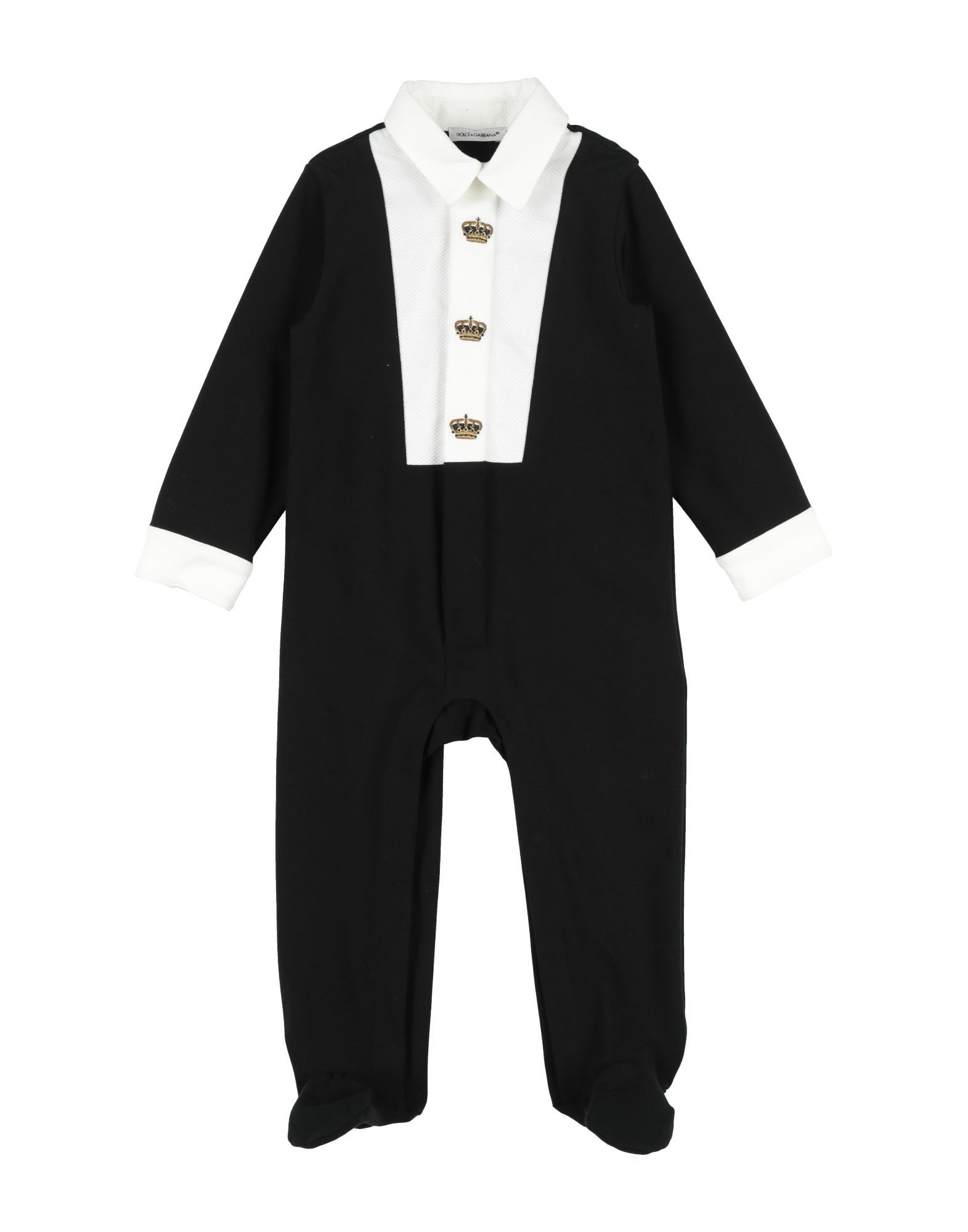 DOLCE&GABBANA Babystrampler & -latzhosen Kinder Schwarz von DOLCE&GABBANA