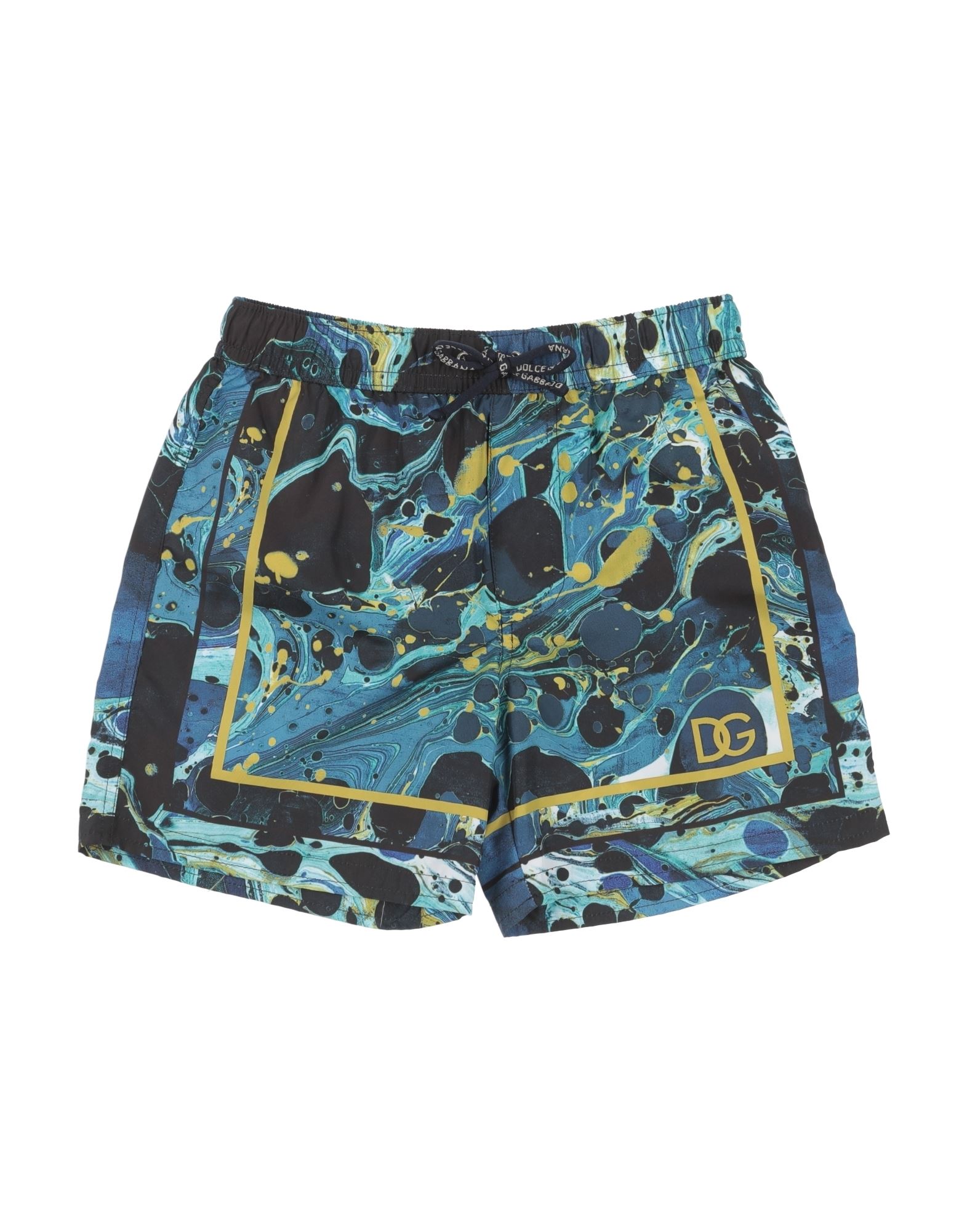 DOLCE&GABBANA Badeboxer Kinder Marineblau von DOLCE&GABBANA