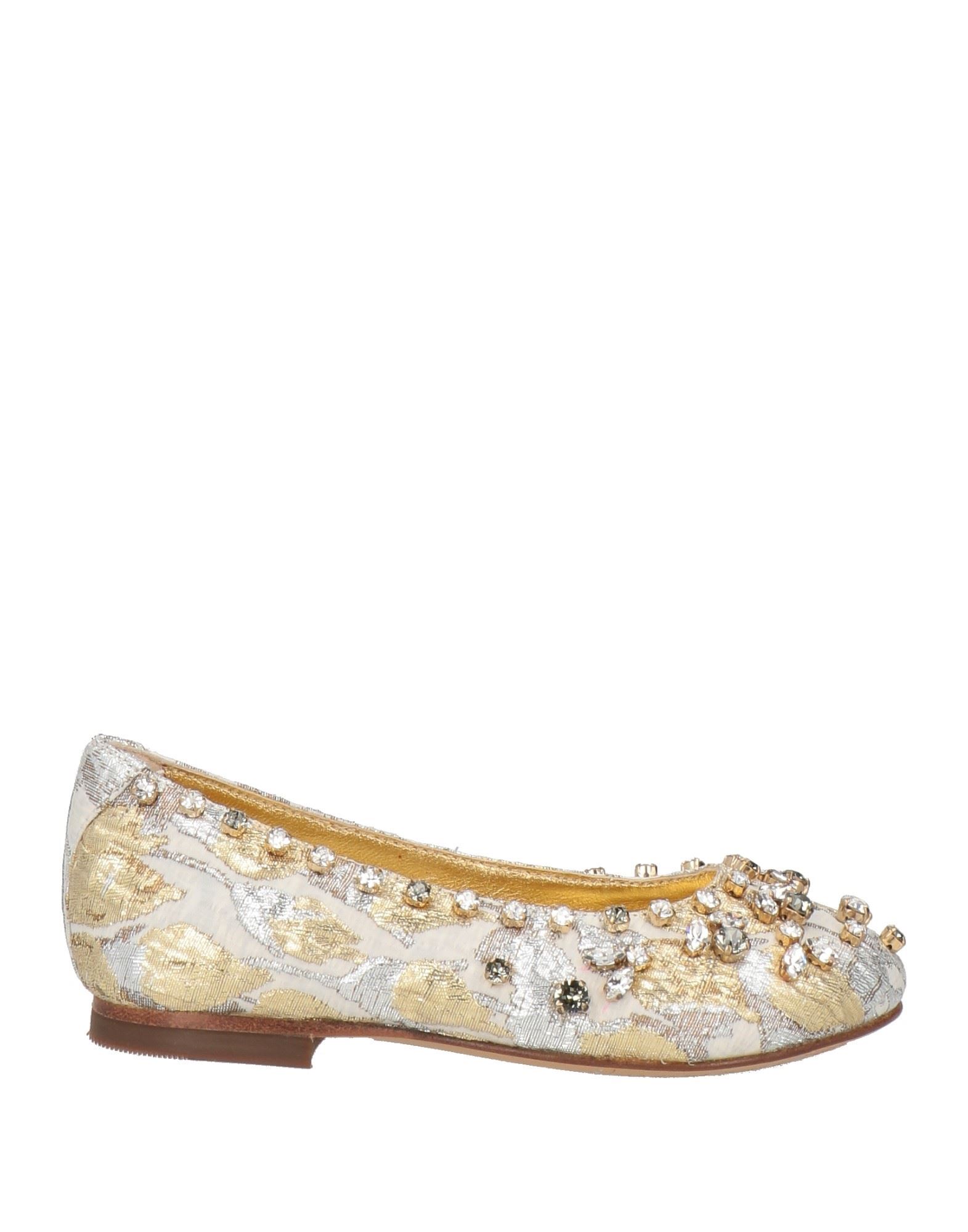 DOLCE&GABBANA Ballerina Kinder Gold von DOLCE&GABBANA