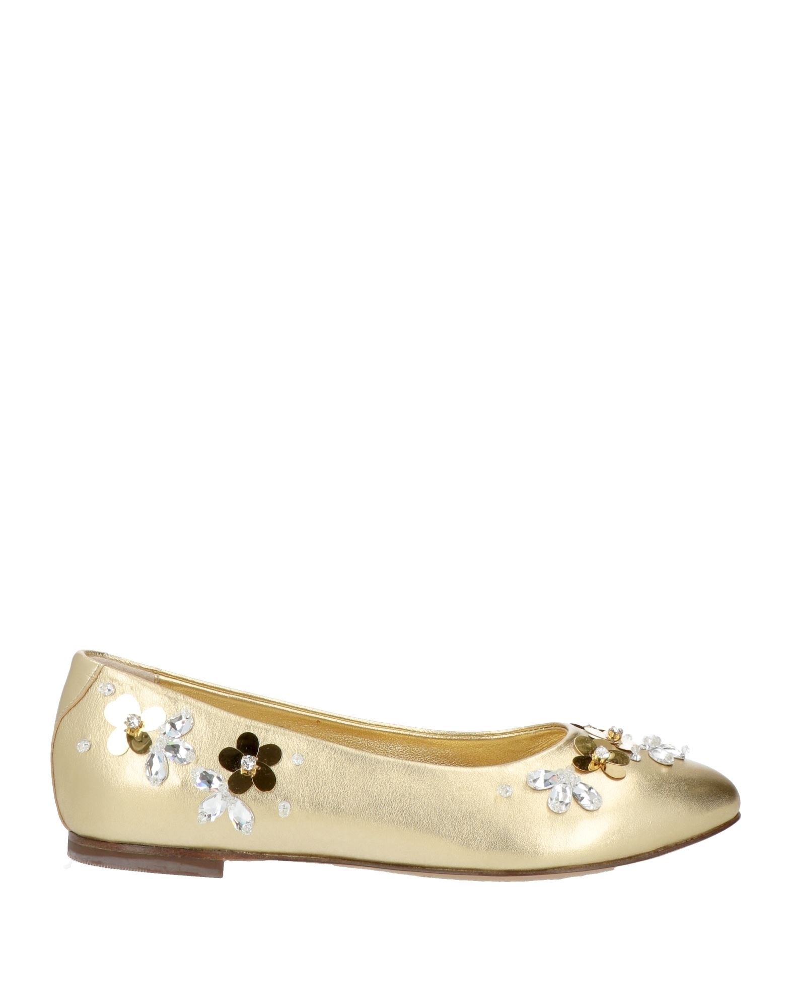 DOLCE&GABBANA Ballerina Kinder Gold von DOLCE&GABBANA