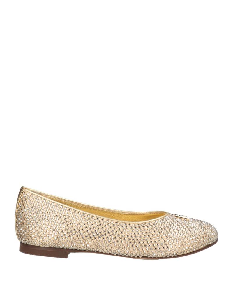 DOLCE&GABBANA Ballerina Kinder Gold von DOLCE&GABBANA