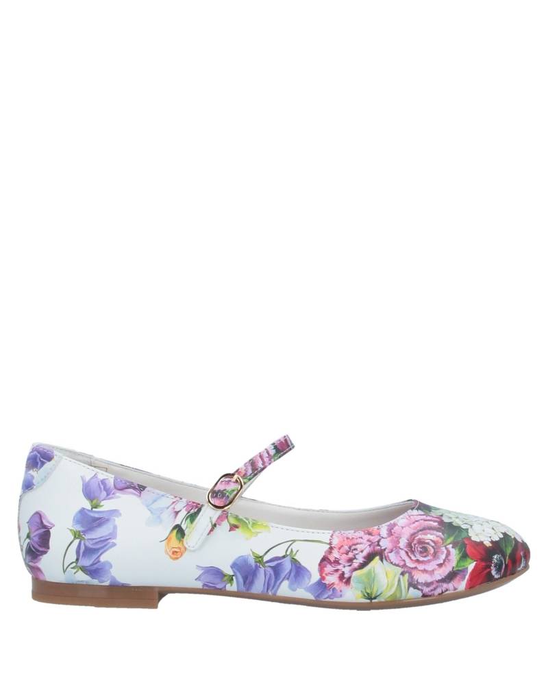 DOLCE&GABBANA Ballerina Kinder Weiß von DOLCE&GABBANA