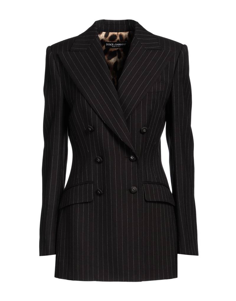 DOLCE&GABBANA Blazer Damen Dunkelbraun von DOLCE&GABBANA