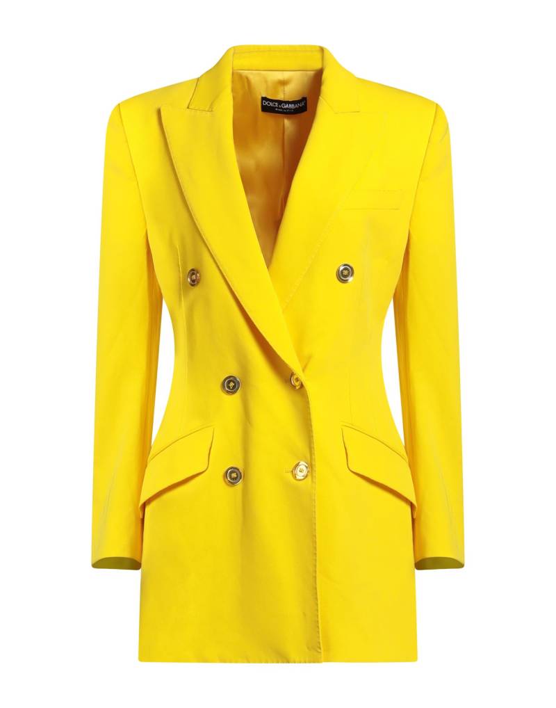 DOLCE&GABBANA Blazer Damen Gelb von DOLCE&GABBANA