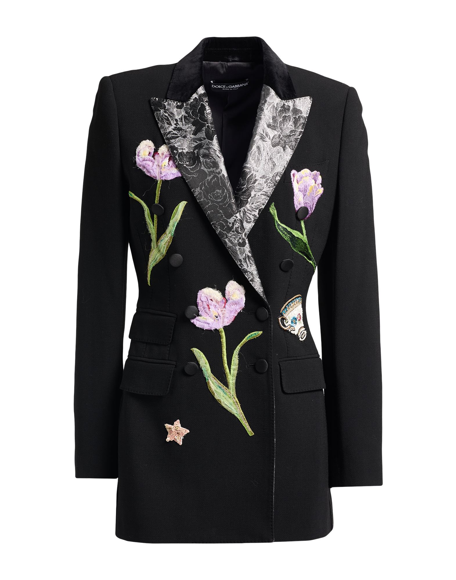 DOLCE&GABBANA Blazer Damen Schwarz DOLCE&GABBANA Blazer Damen Schwarz von DOLCE&GABBANA