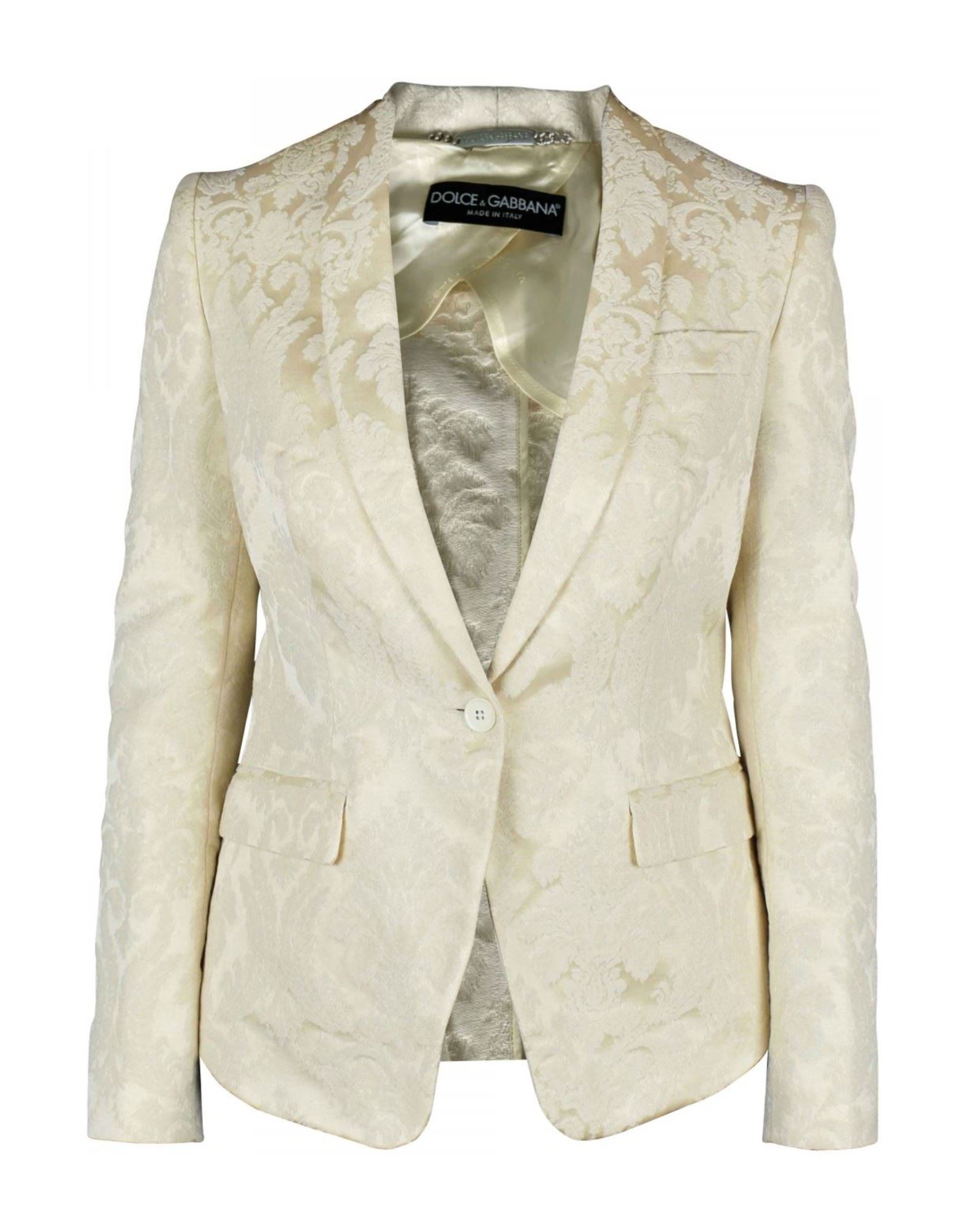 DOLCE&GABBANA Blazer Damen Weiß von DOLCE&GABBANA