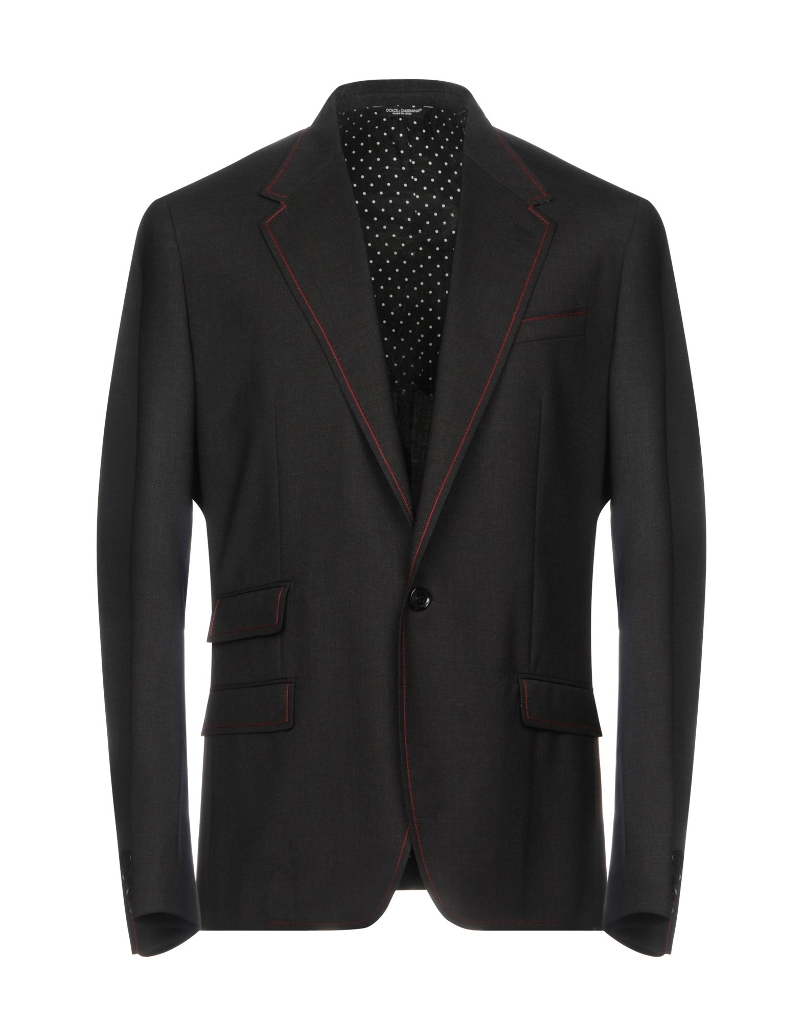 DOLCE&GABBANA Blazer Herren Braungrau von DOLCE&GABBANA