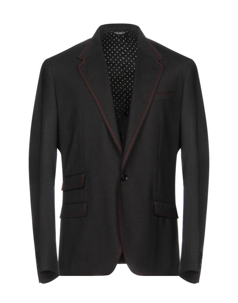 DOLCE&GABBANA Blazer Herren Braungrau von DOLCE&GABBANA