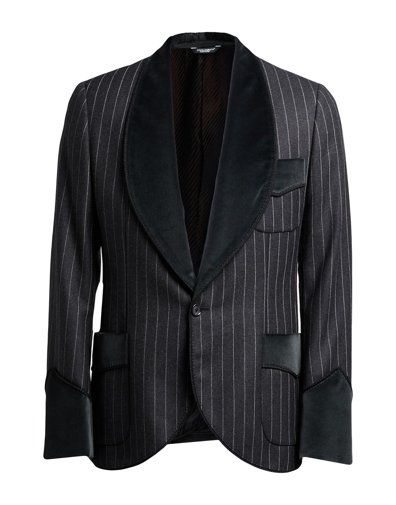 DOLCE&GABBANA Blazer Herren Braungrau von DOLCE&GABBANA
