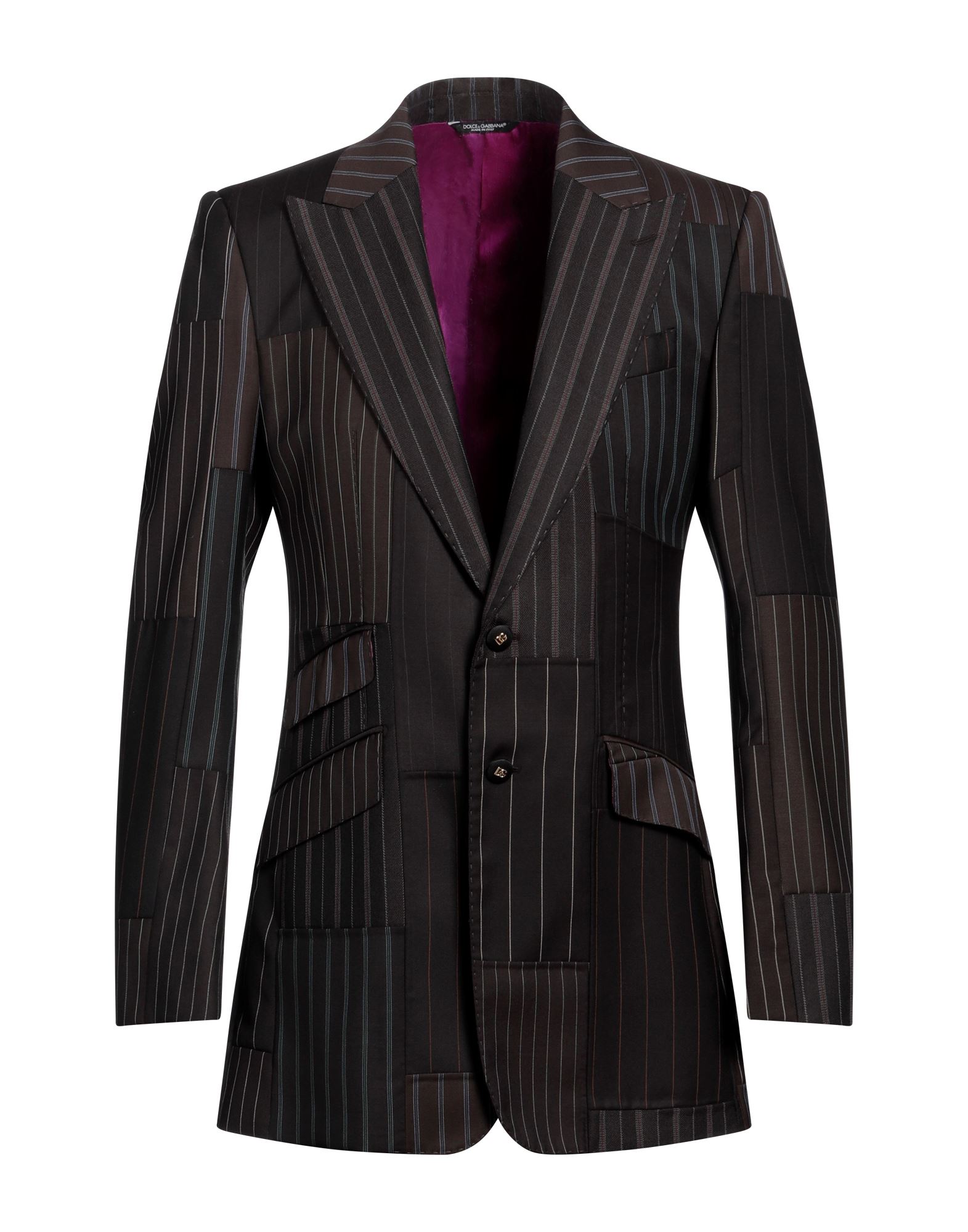 DOLCE&GABBANA Blazer Herren Dunkelbraun von DOLCE&GABBANA