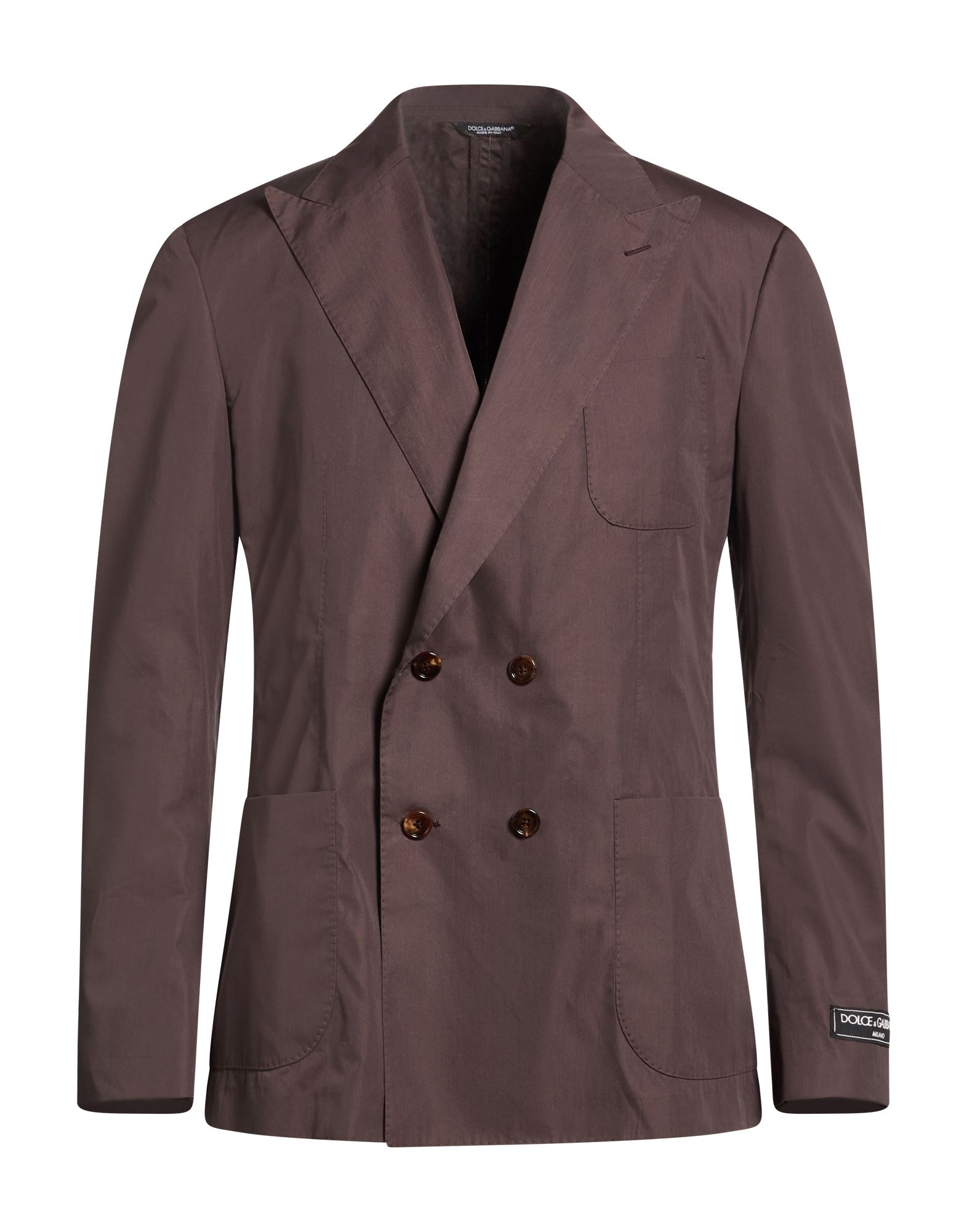 DOLCE&GABBANA Blazer Herren Dunkelbraun von DOLCE&GABBANA