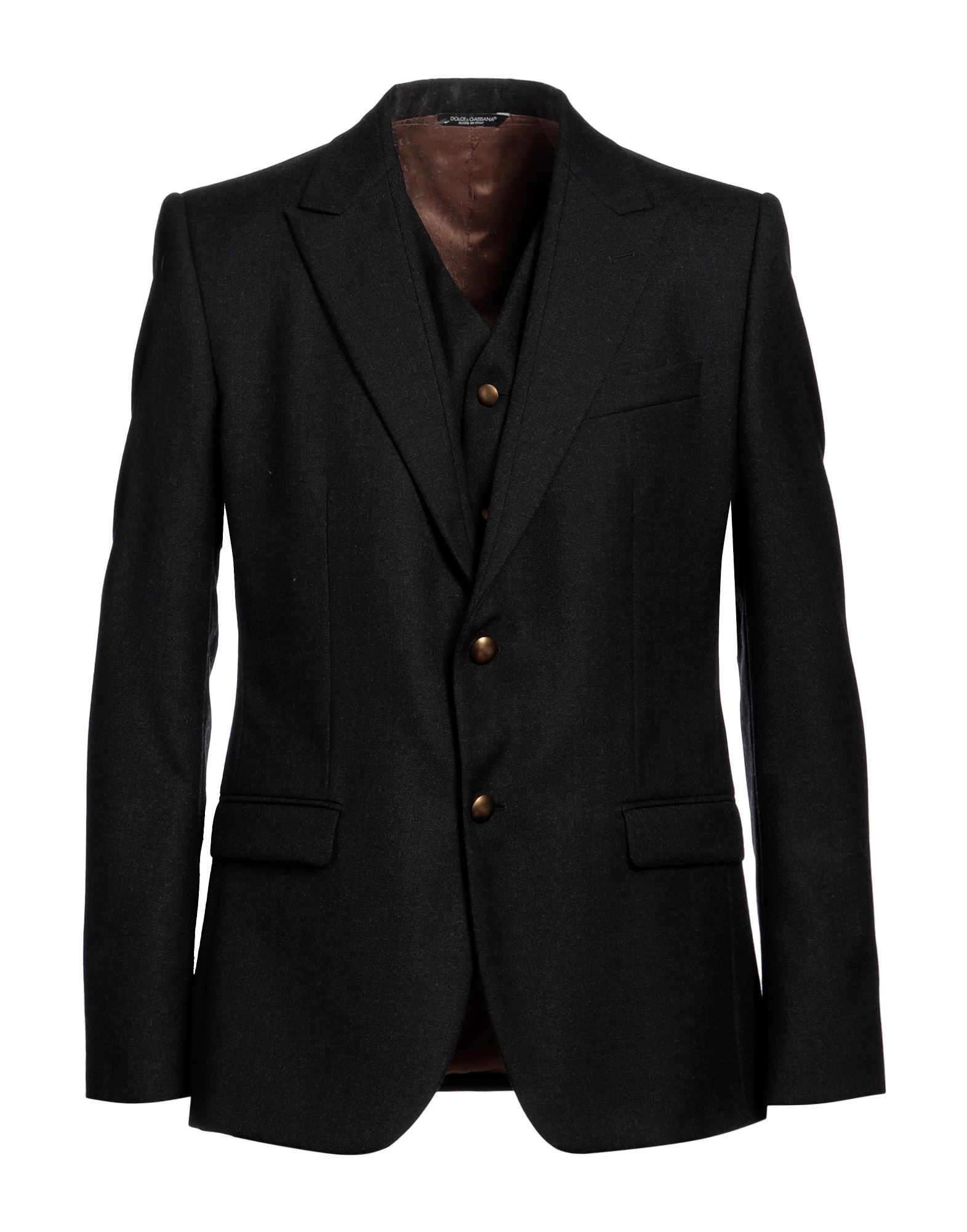 DOLCE&GABBANA Blazer Herren Granitgrau von DOLCE&GABBANA