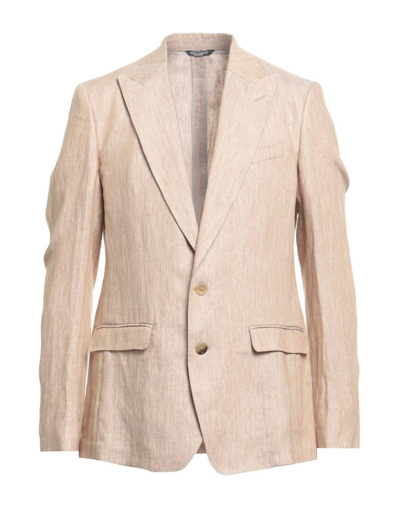DOLCE&GABBANA Blazer Herren Sand von DOLCE&GABBANA