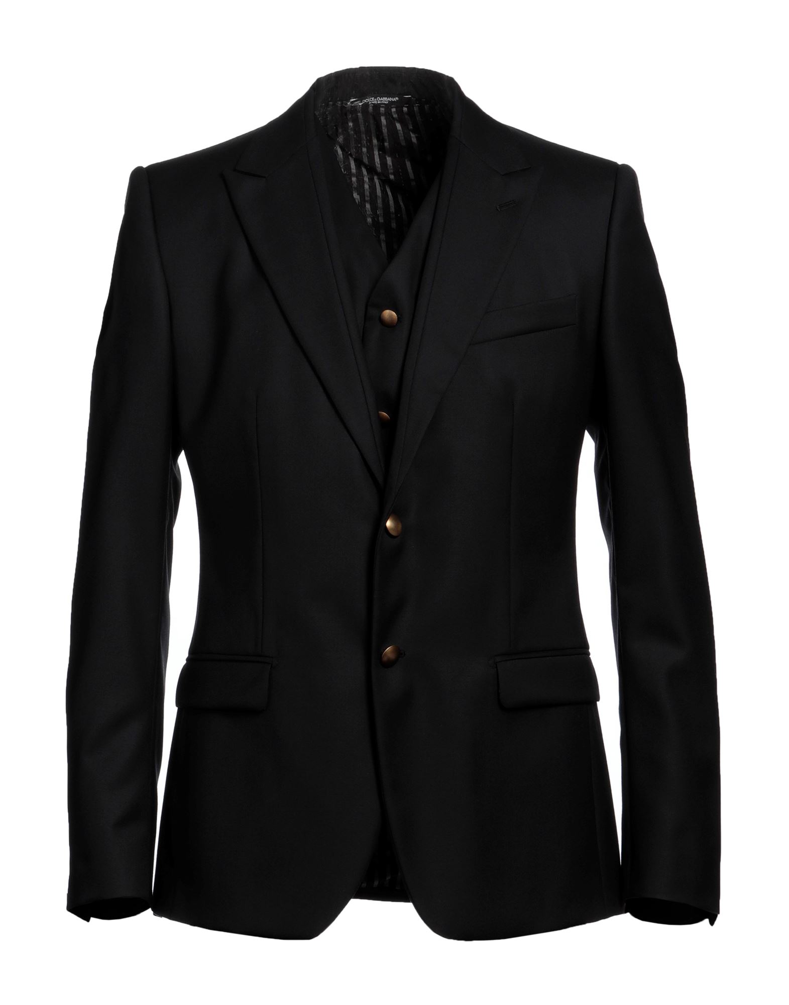 DOLCE&GABBANA Blazer Herren Schwarz von DOLCE&GABBANA