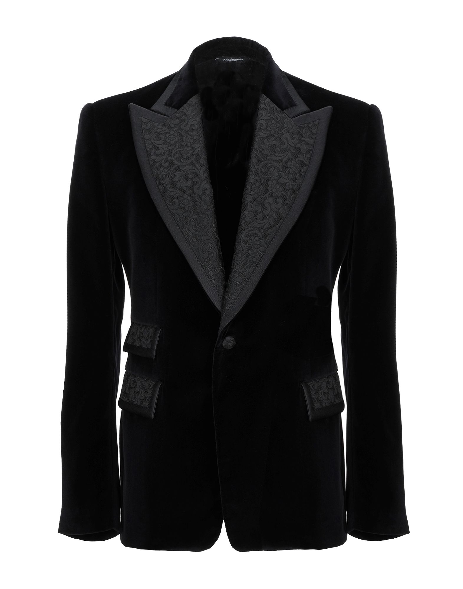 DOLCE&GABBANA Blazer Herren Schwarz von DOLCE&GABBANA