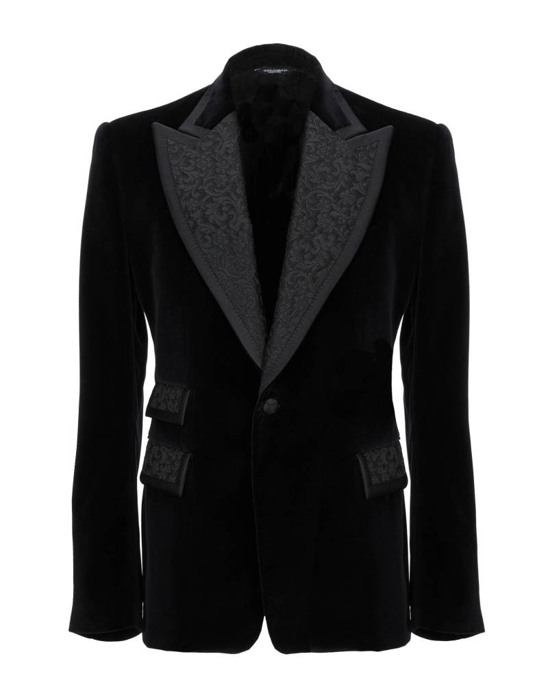 DOLCE&GABBANA Blazer Herren Schwarz von DOLCE&GABBANA