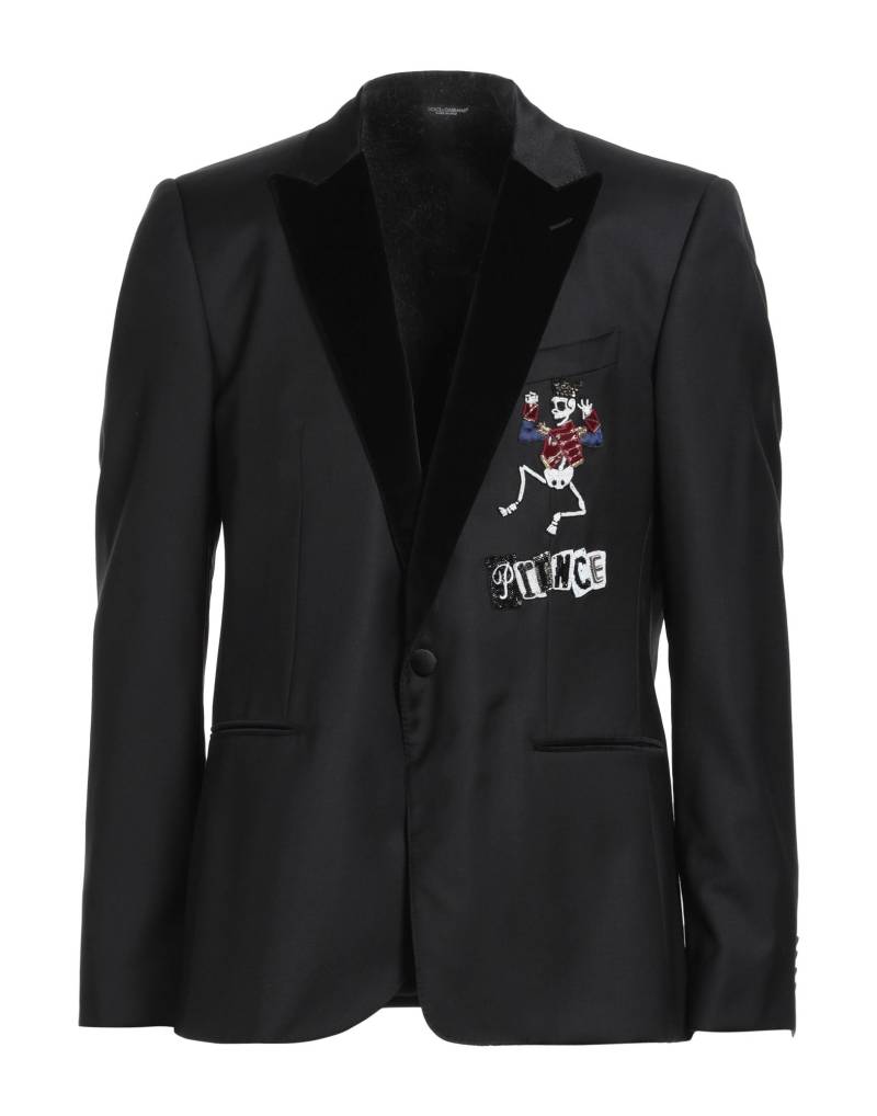 DOLCE&GABBANA Blazer Herren Schwarz DOLCE&GABBANA Blazer Herren Schwarz von DOLCE&GABBANA