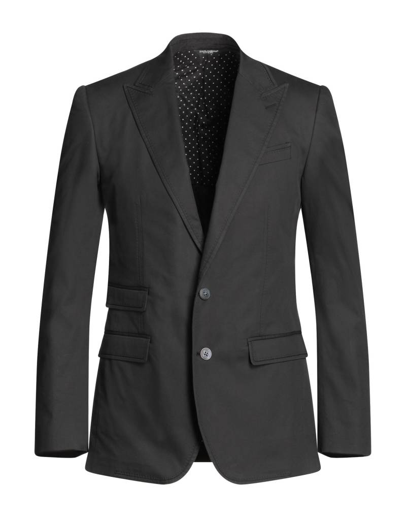 DOLCE&GABBANA Blazer Herren Schwarz von DOLCE&GABBANA
