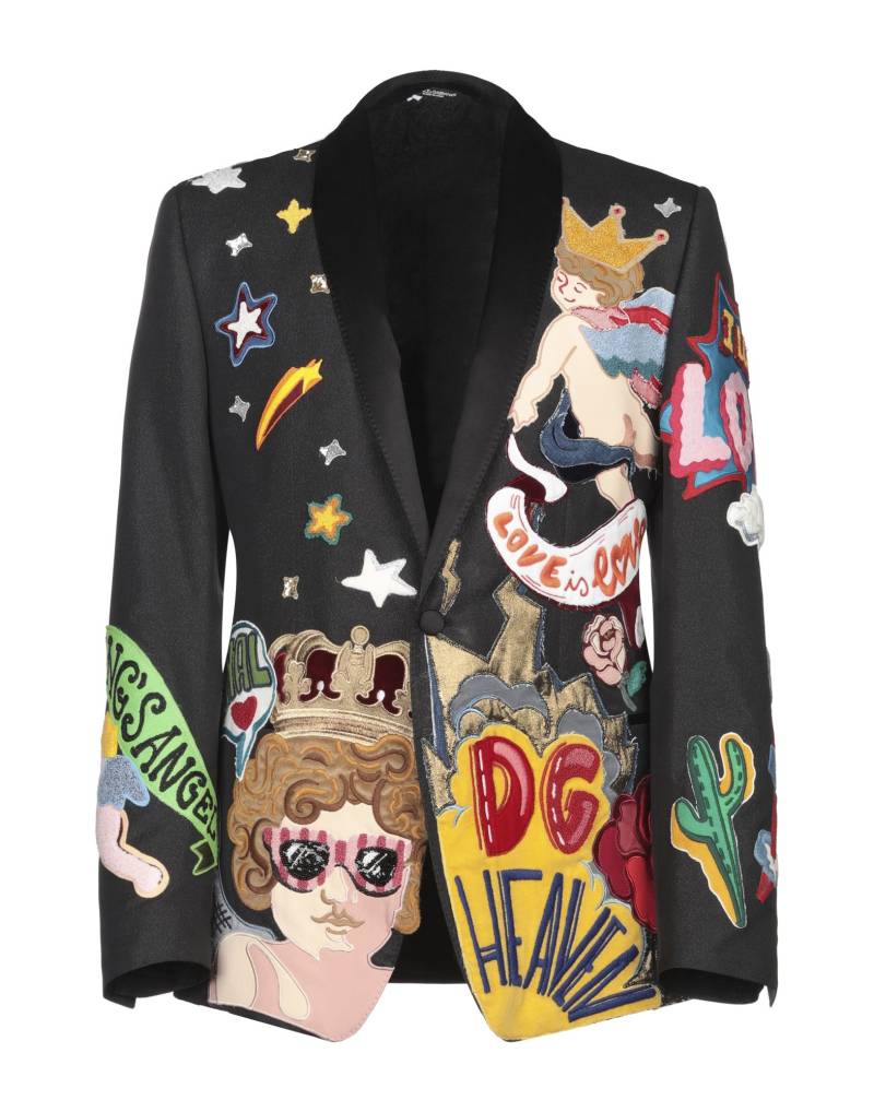 DOLCE&GABBANA Blazer Herren Schwarz von DOLCE&GABBANA
