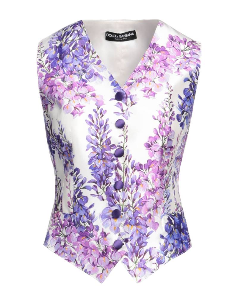 DOLCE&GABBANA Couture-weste Damen Weiß von DOLCE&GABBANA