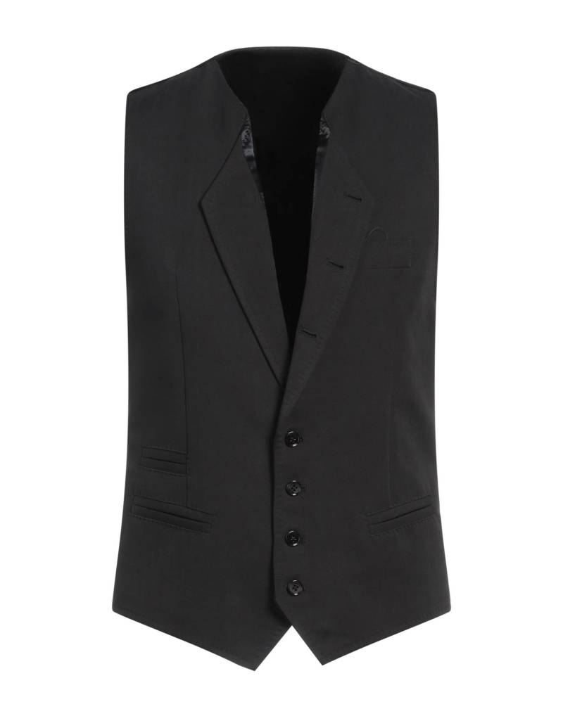 DOLCE&GABBANA Couture-weste Herren Schwarz von DOLCE&GABBANA