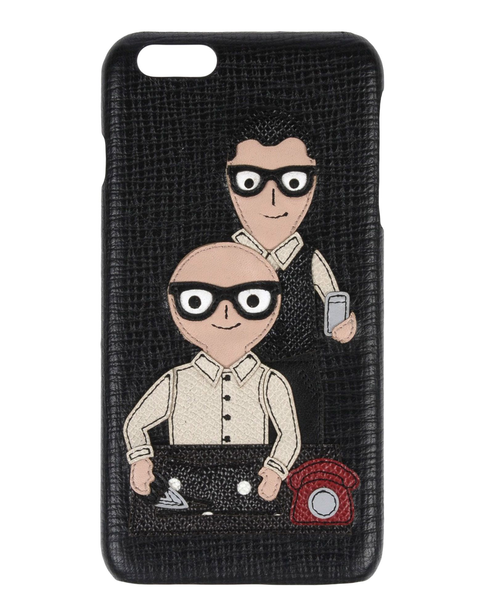 DOLCE&GABBANA Cover & Hüllen Herren Schwarz von DOLCE&GABBANA