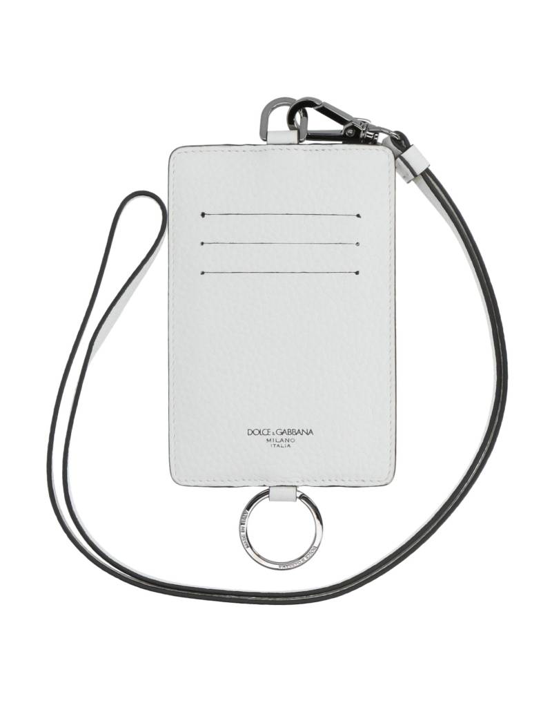 DOLCE&GABBANA Portemonnaie Mit Tragriemen Herren Weiß von DOLCE&GABBANA