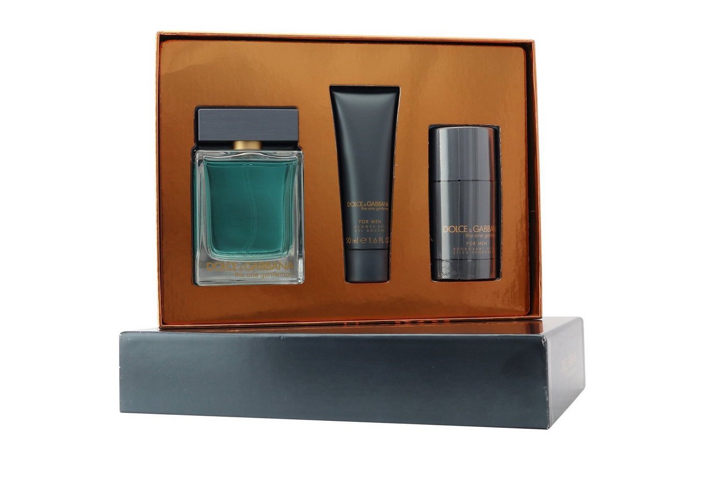 DOLCE & GABBANA Duft-Set Dolce & Gabbana The One Gentleman EDT 100ml + Dusch 50ml + Stick 75ml von DOLCE & GABBANA